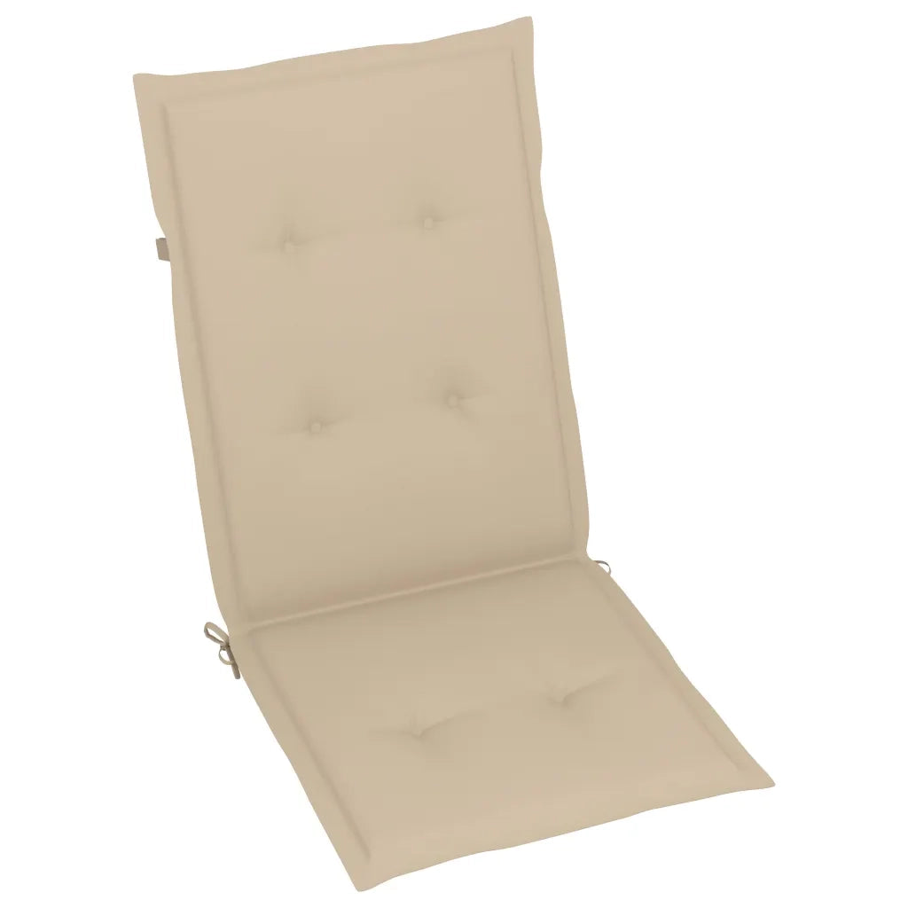 Sedie da Giardino Pieghevoli con Cuscini 8 pz Massello Acacia 3075057