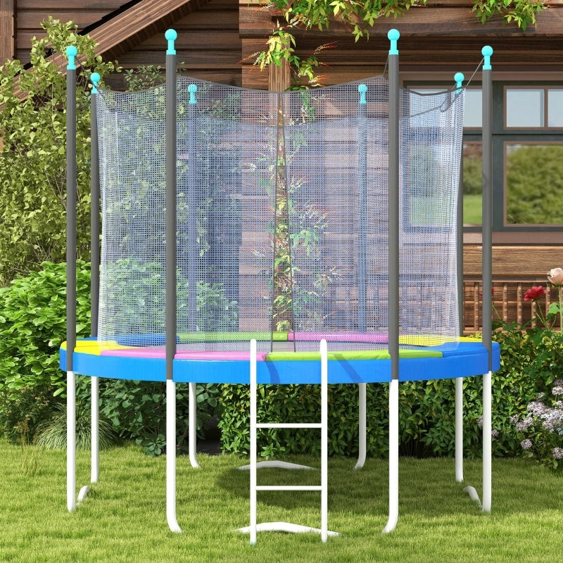 Copertura bordo trampolino impermeabile e resistente al sole in plastica per esterno multicolore Ø244×30 cm
