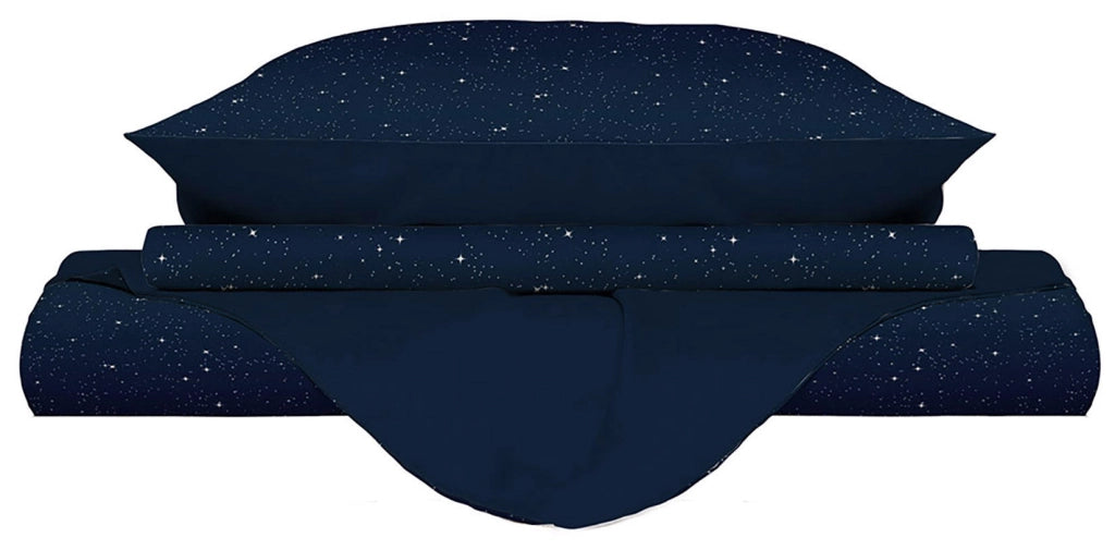 Copripiumino Singolo con Federe Stampato Stars