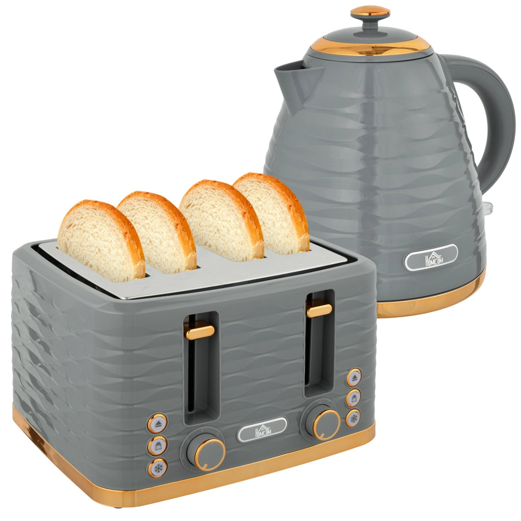 Tostapane e Bollitore 2 in 1 ¨C zephmum ¨C Grigio
