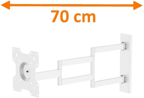Supporto per TV 70 cm Bianco