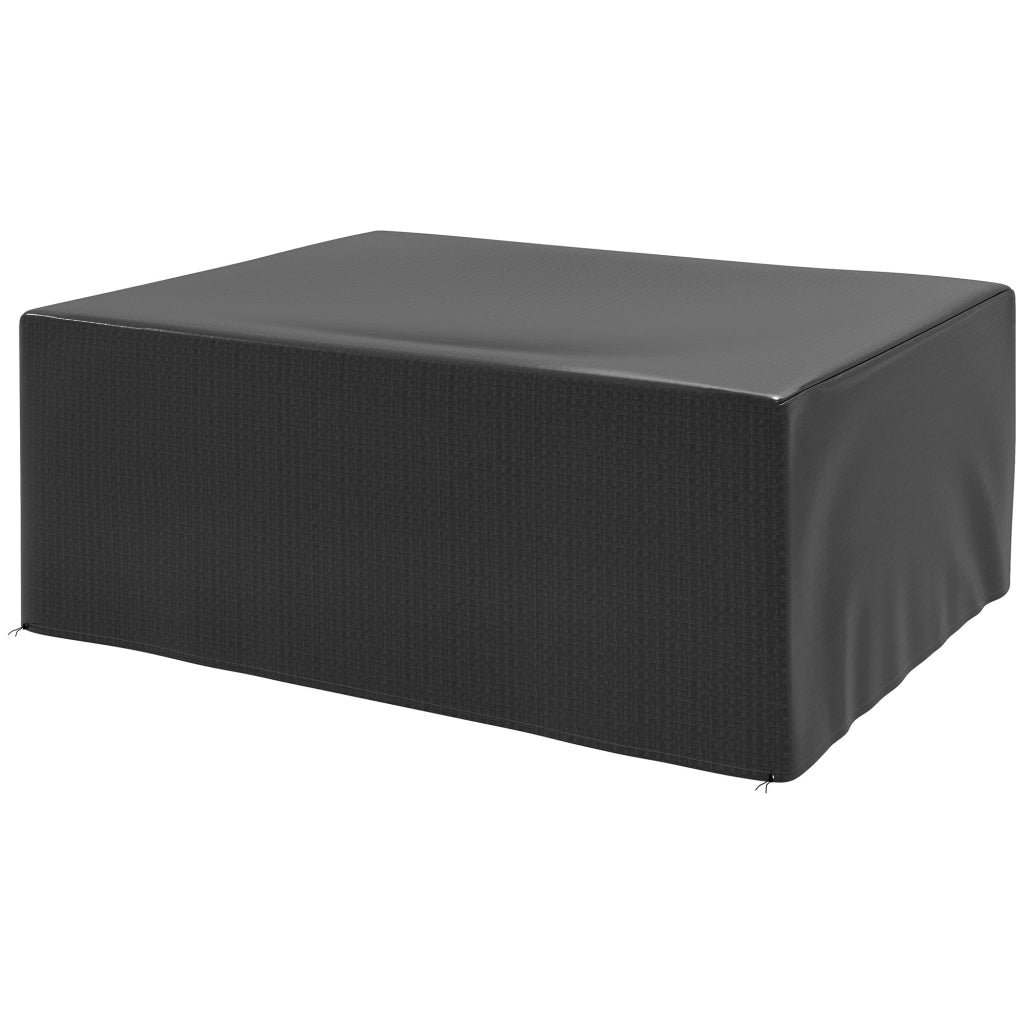 Copertura per mobili da giardino ¨C zephmum ¨C polietilene 235x190x90 cm nero