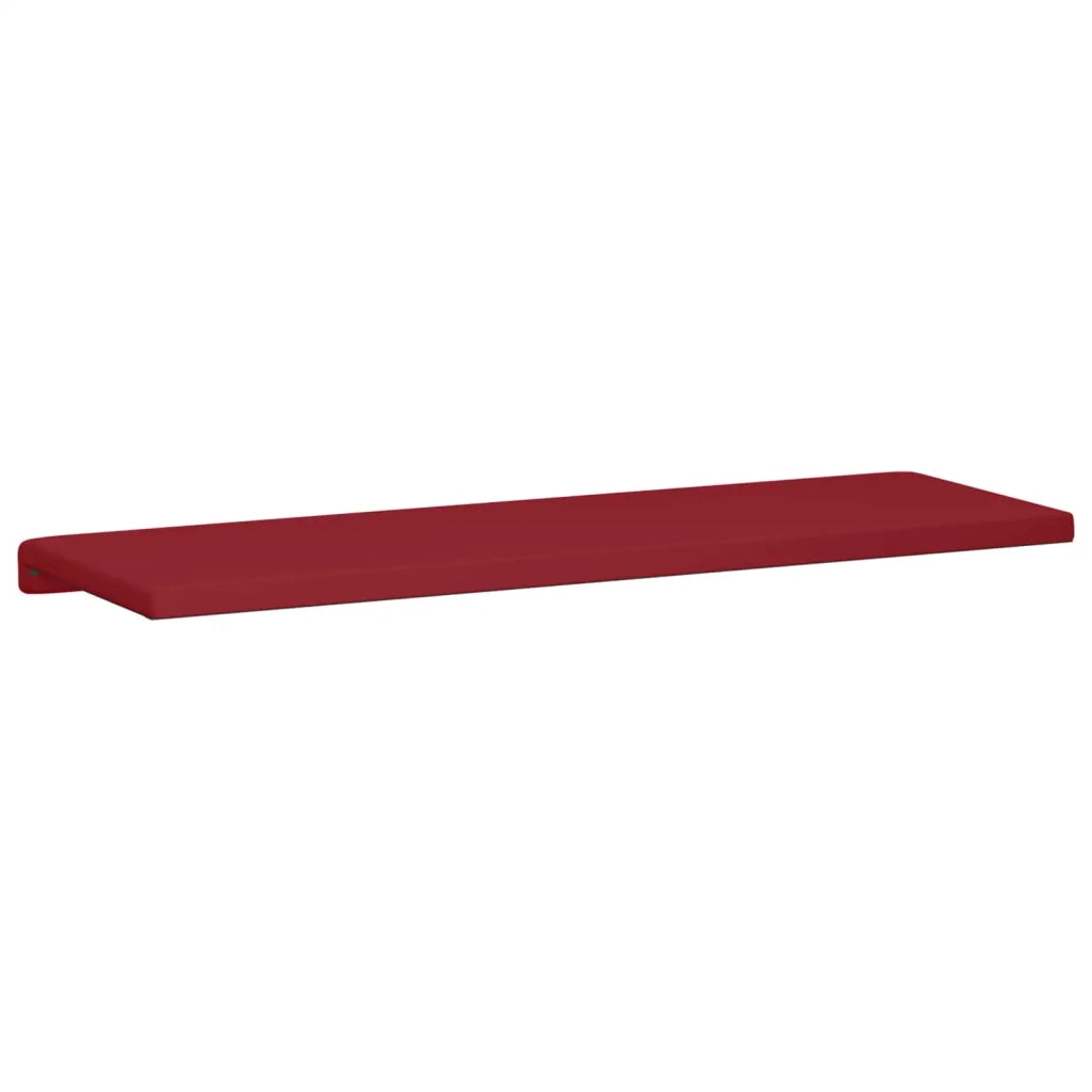 Cuscino per panchina Similpelle Rosso Vino Profondità 35 cm 42043345