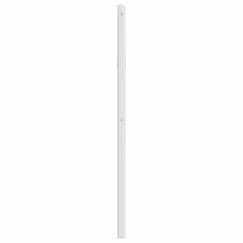 Testiera di Ricambio in Metallo Bianco 80 cm 373865