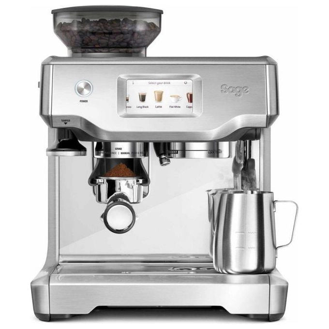 Sage SES880BSS4EEU1 The Barista Touch Macchina da caffe' Automatica con Display Touchscreen Capacita' Serbatoio 2 L Pressione 15 bar Potenza 1680-2400 W colore Acciaio inox