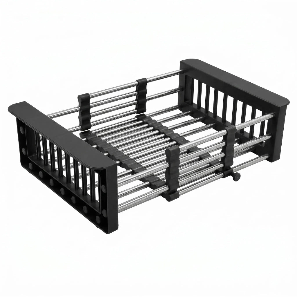 Scolapiatti Telescopico Per Lavello Rea P14487 Black