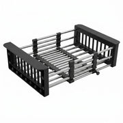 Scolapiatti Telescopico Per Lavello Rea P14487 Black