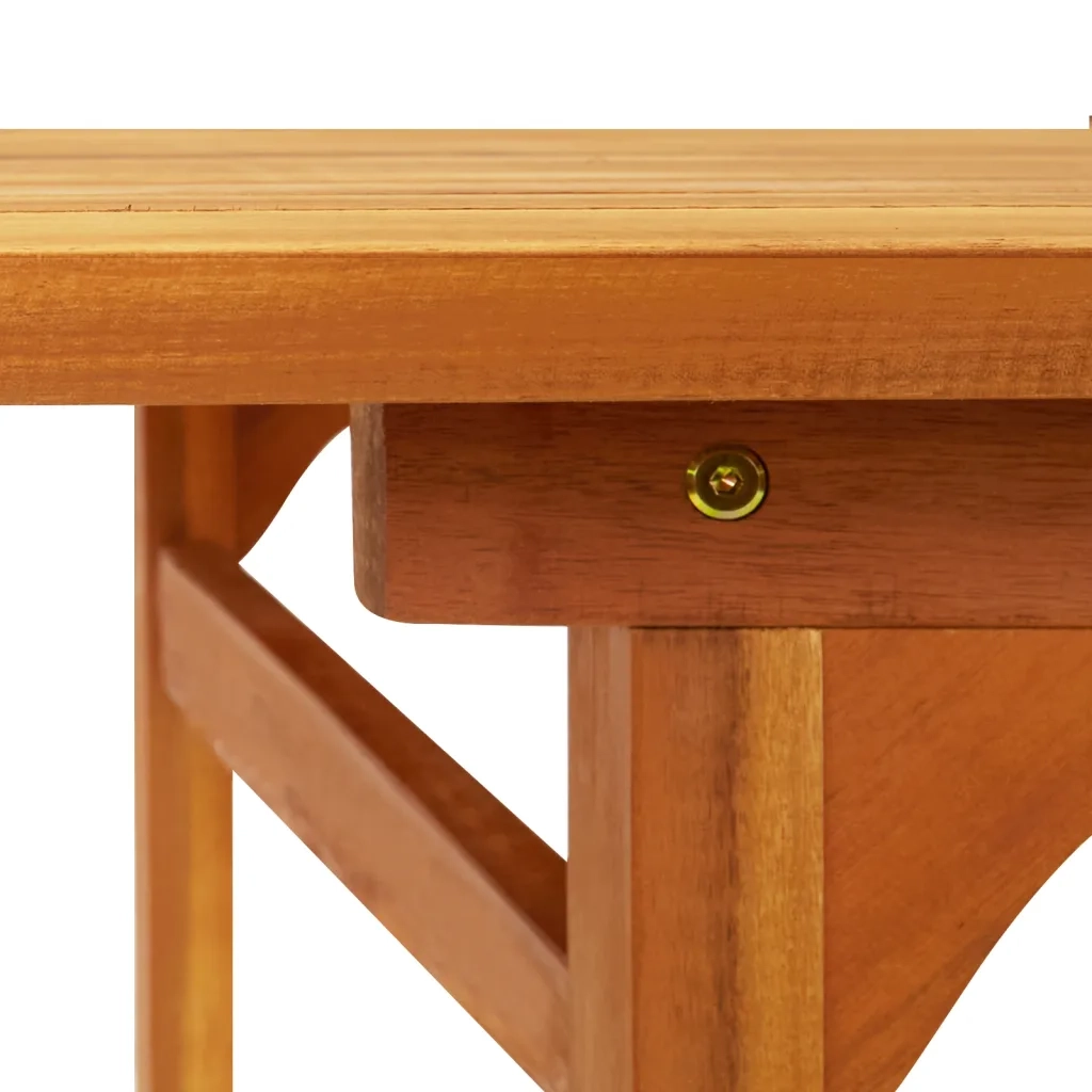 Set da Pranzo da Giardino 9pz 180x90x75cm Legno Massello Acacia 3321531
