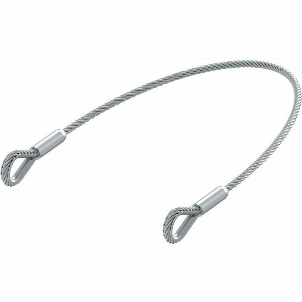 FUNE ANTICADUTA ACCIAIO INOX 700 MM DFM 700 AC02-200 PLASTIFICATO VDS