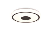 Plafoniera LED Bunda bordo nero