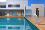 IMEX Cascata per piscine in acciaio 316 design raffinato e durabilita modello NIAGARA Altezza 68 cm Profondita di 6 cm Resistente alla corrosione ideale per esterni