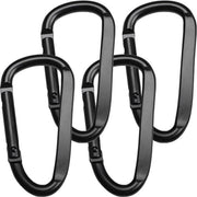 Set di 4 chiodi da carabina in alluminio, robusti e resistenti, neri