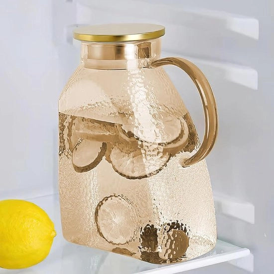 Caraffa in vetro con coperchio - 1800 ml