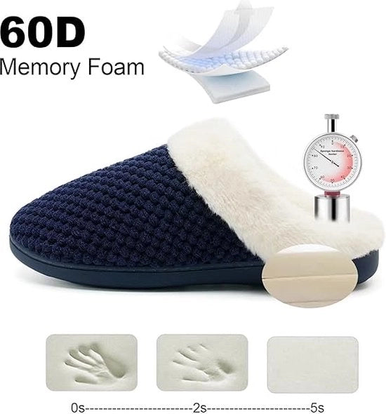 Slipper caldo per inverno - Slipper donne 44/45