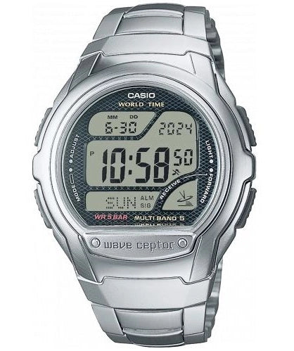 CASIO WAVE CEPTOR - WORLD TIME, RADIO CONTROLLED, Radio signal receiver (EU - USA  - Japan)