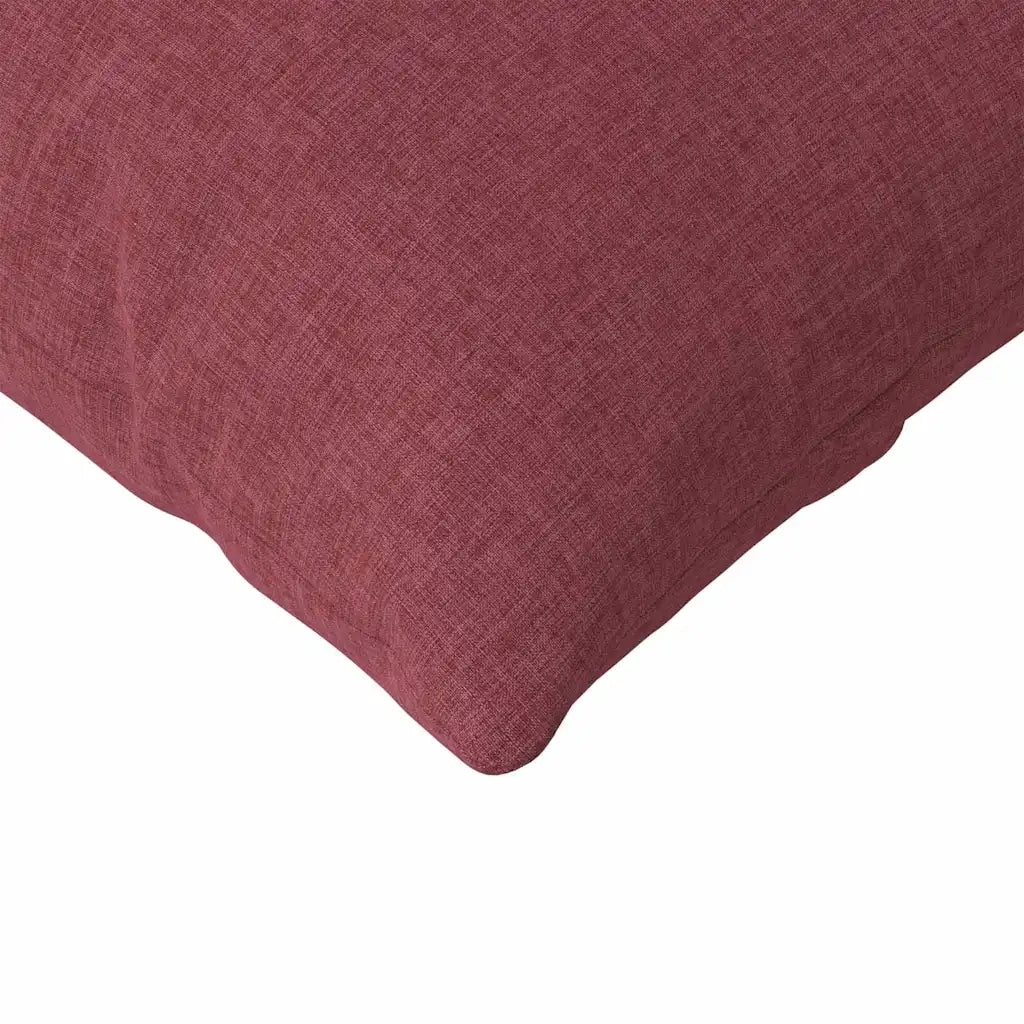 Cuscini da Divano 2 pcs Rosso Vino 145 x 40 cm Tessuto 42013828