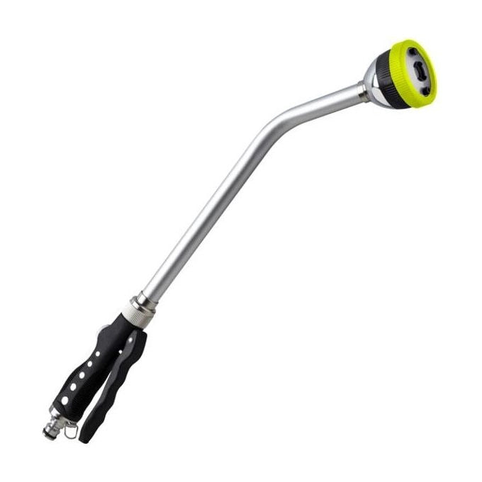 Aquatech 850B Lancia Lunga Doccia 4 Funzioni Getto Regolabile Innesto Rapido in Ottone Struttura in Lega Lunghezza 58 cm colore Nero