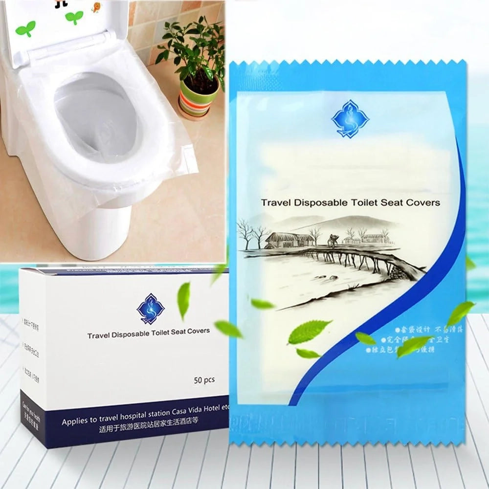 Befitery copertura impermeabile da viaggio per wc, protezione pe