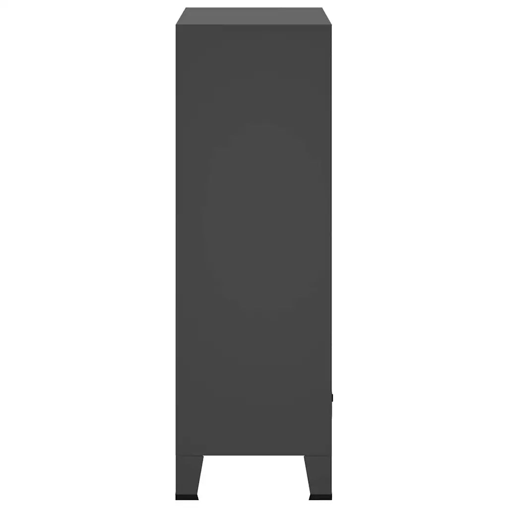 Armadio Industriale Antracite 67x35x107 cm in Acciaio CFW3862624