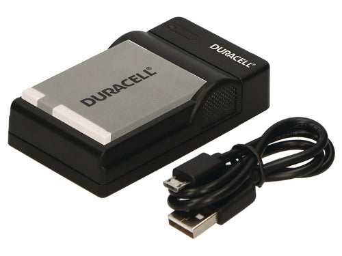 Duracell caricabatt.con cavo USB per DR9720/NB-6L