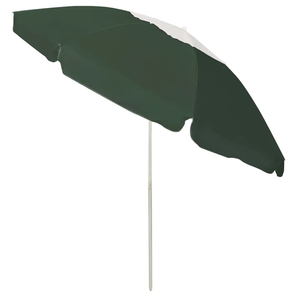 Ombrellone da Spiaggia-Ombrellone da mare Verde 240 cm 216240