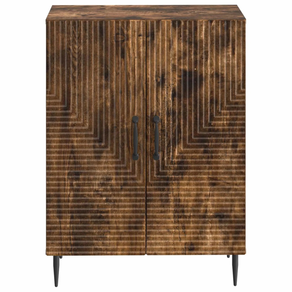 Mobiletto da Bagno HAARLEM Rovere Fumo 59,5 x 31 x 80 cm 896840