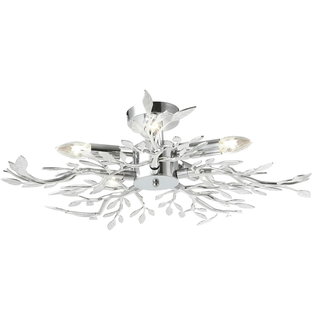 Lampada Da Soffitto Ebt021-5c Chrome