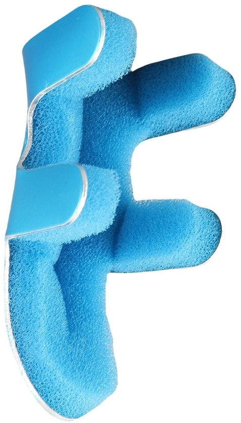 Schiene per dita in alluminio - Appoggio per dito - Sostenitore per dita per il recupero - Resistente allo shock - Schiuma respirabile - Adattabile per ogni dito