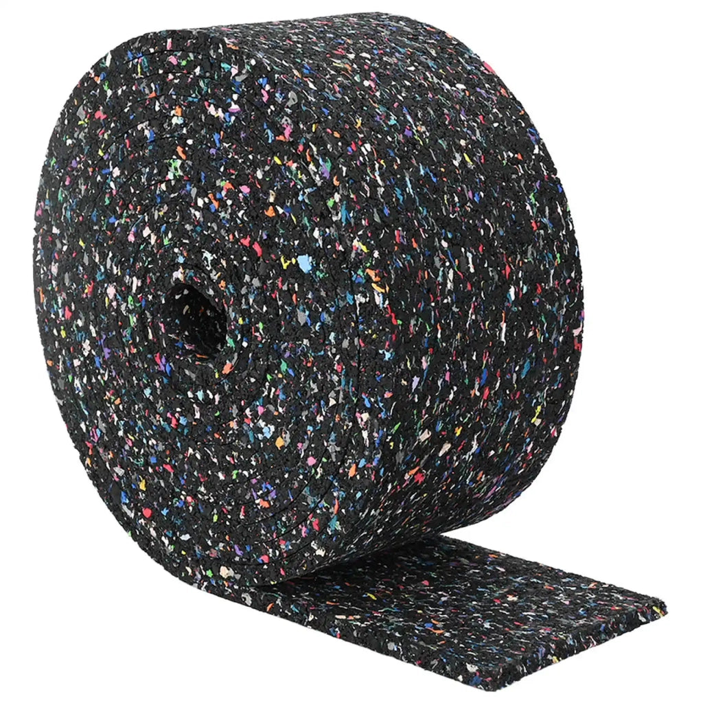 Rotolo di Granulato in Gomma Nero 2000 x 10 x 0,8 cm Gomma 42027288