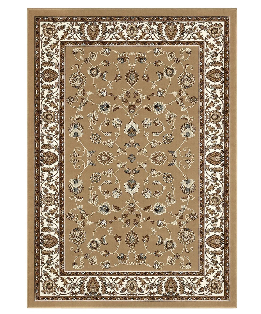 Tappeto ROYAL SHIRAZ 2079 BEIGE cm.160x230 arredo casa disegno moderno geometrico arredo casa