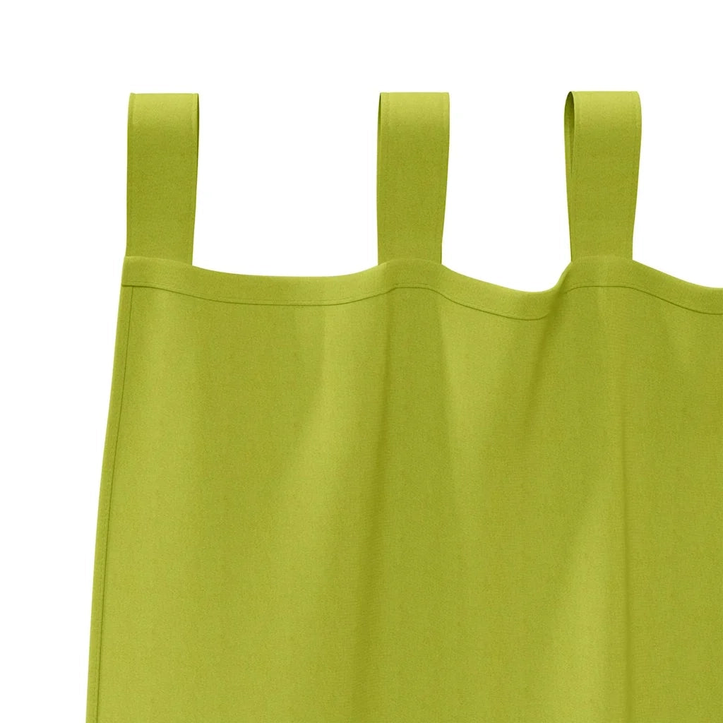 Tende Blackout con Anelli 2 pcs Verde 140 x 140 cm Poliestere 4107608