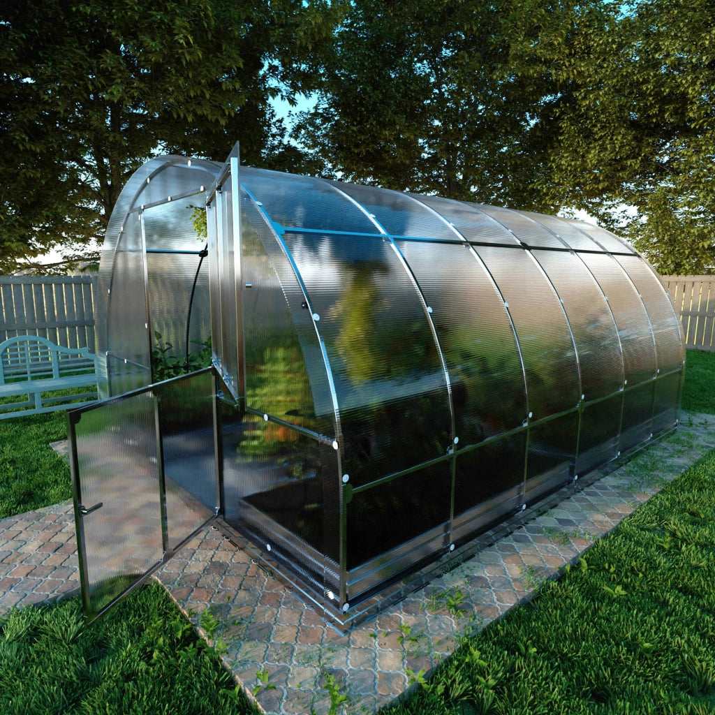 Serra da giardino KLASIKA TUBE 3 x 4 m (12 m²), 4 mm con rivestimento in policarbonato
