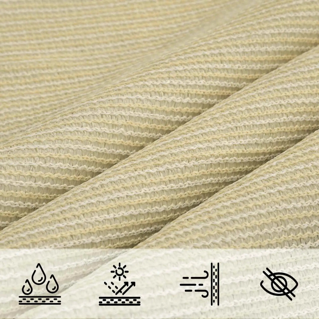 Telo Ombra Beige 2,5 x 6 m HDPE 42032689