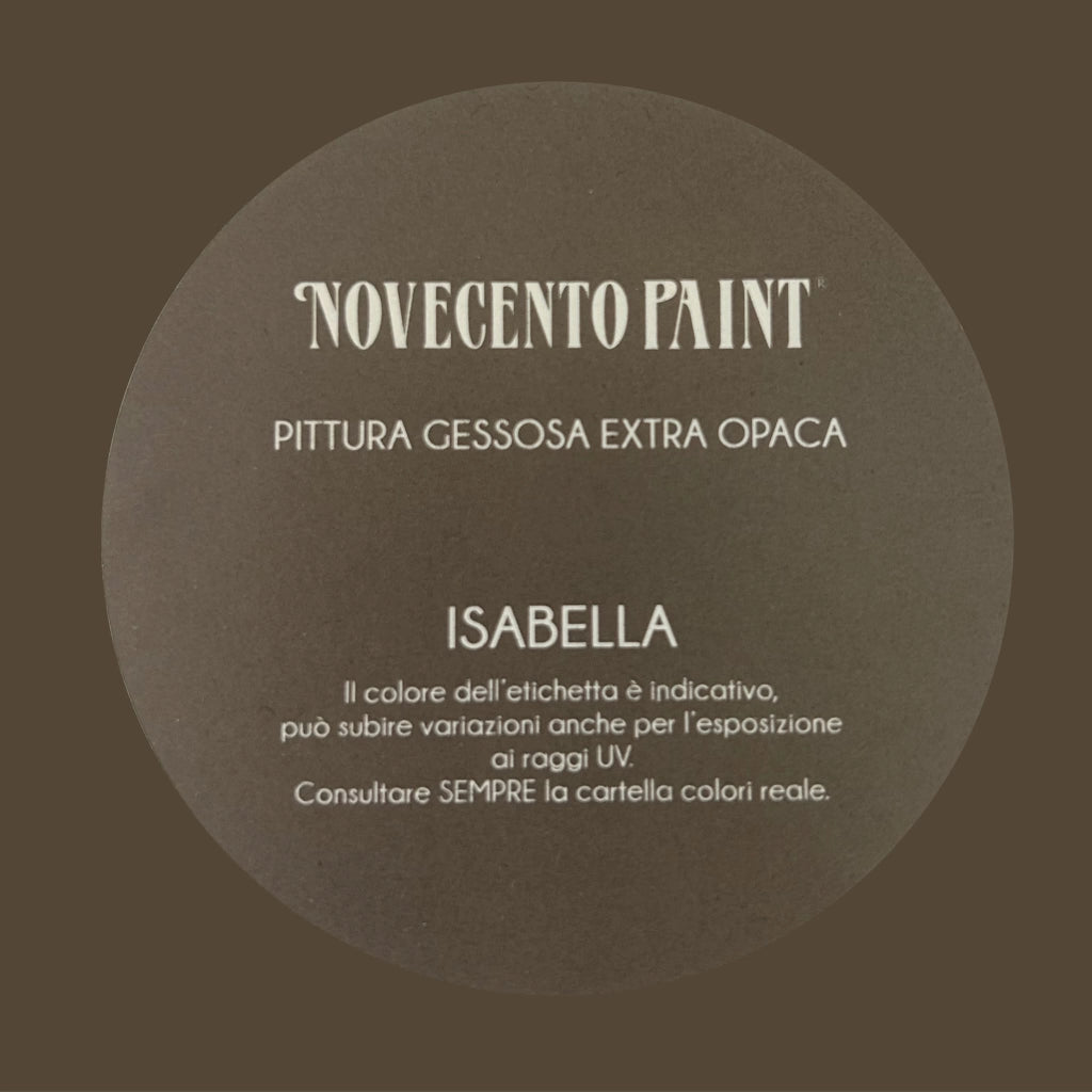 Novecento Paint Pittura Gessosa Extra Opaca (Formato 500ml) | Colore ISABELLA