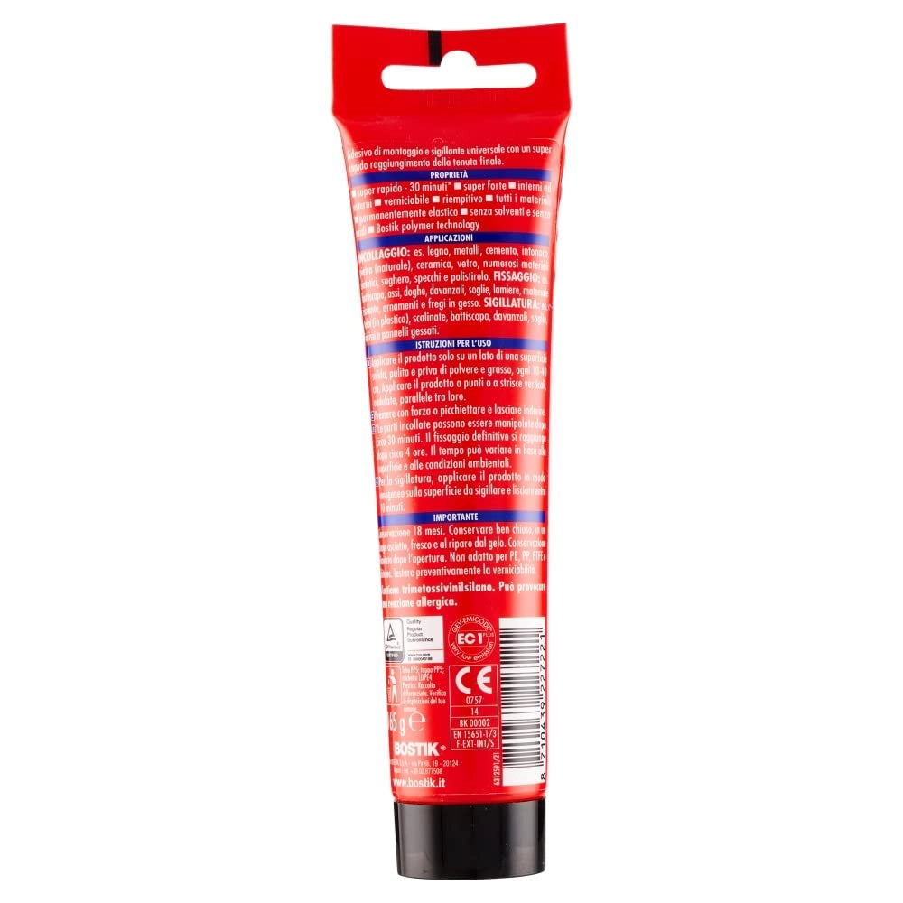 BOSTIK POLYMAX ORIGINAL EXPRESS - BIANCO GR 165- 2 pezzi
