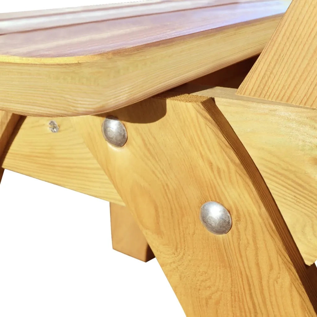 Sedie da Giardino 2 pz | Sedie da Esterno in Legno di Pino Impregnato