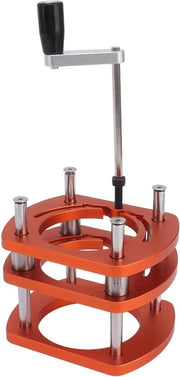 Base Elevatore per Router con Tavolo Lavoro in Alluminio Kit con Pannello Elevabile e Flip