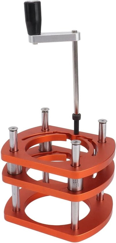 Base Elevatore per Router con Tavolo Lavoro in Alluminio Kit con Pannello Elevabile e Flip