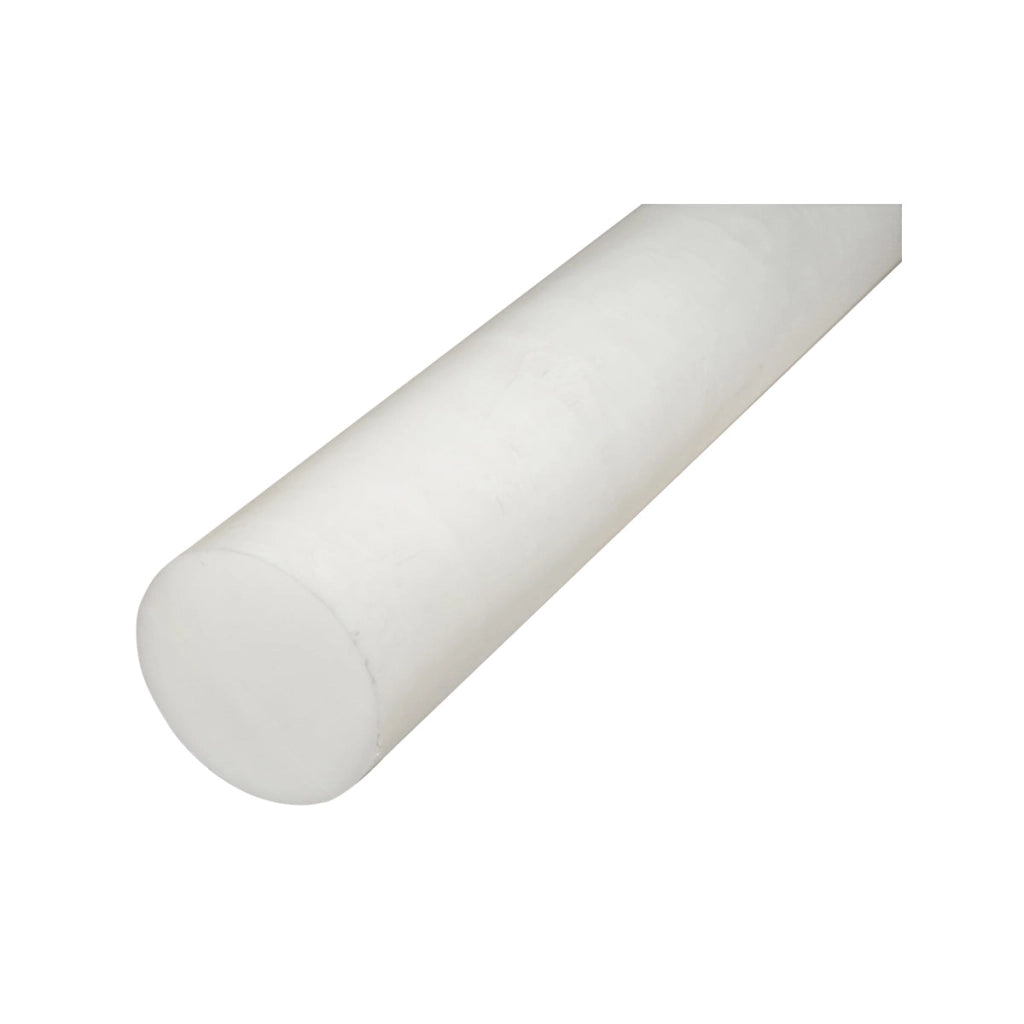 Barra di poliammide, poliossimetilene-poliacetale POM bianco 1000x70mm 5,83 KG