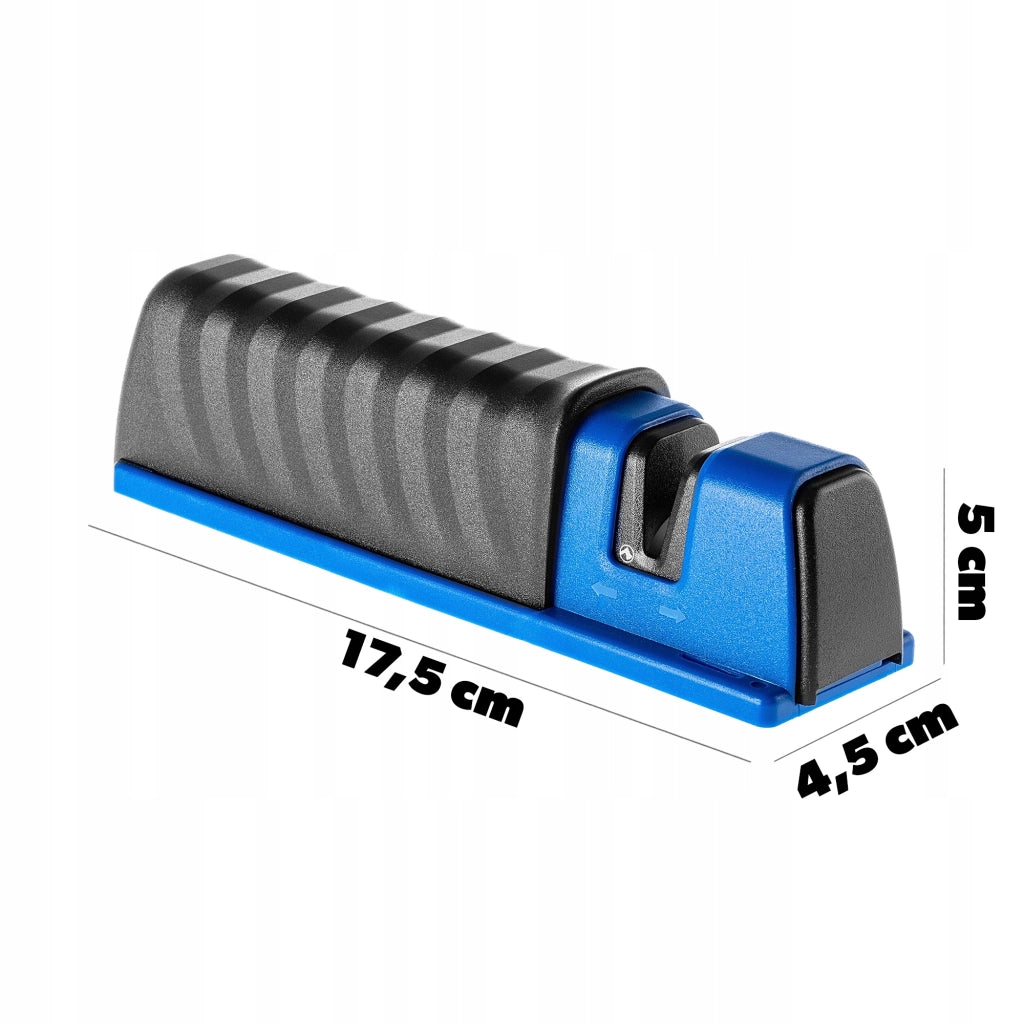 Affilacoltelli KADAX per coltelli da cucina, asce, affilatura, affilacoltelli, bifase, potente