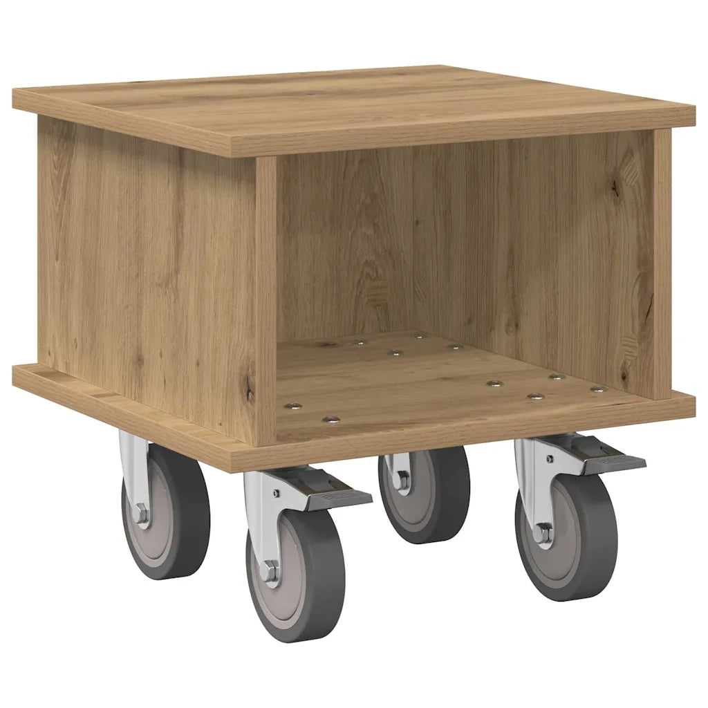 Supporto TV-Credenza per TV-Mobile TV Rovere artigianale 37 x 35 x 35 cm