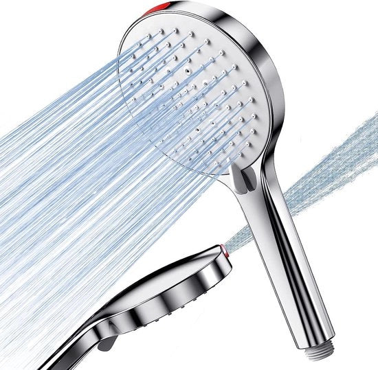 Douchekop idrorisparmiatore - alta pressione - 1 pezzo - 125 mm