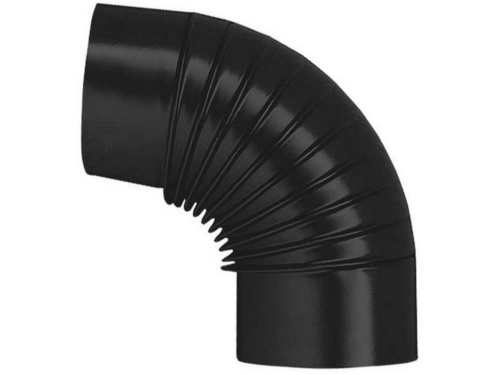 12pz gomito 90¦ per stufa a legna porcellanato classic col. nero ï cm. 13 cod:ferx.vit55037