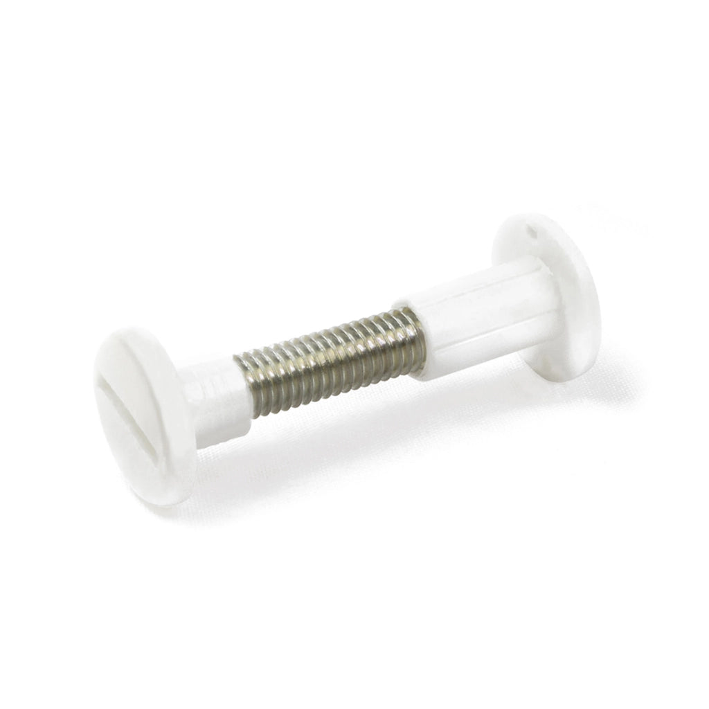 Viti di collegamento - 36 - 42 mm. - bianco - 8 pz.