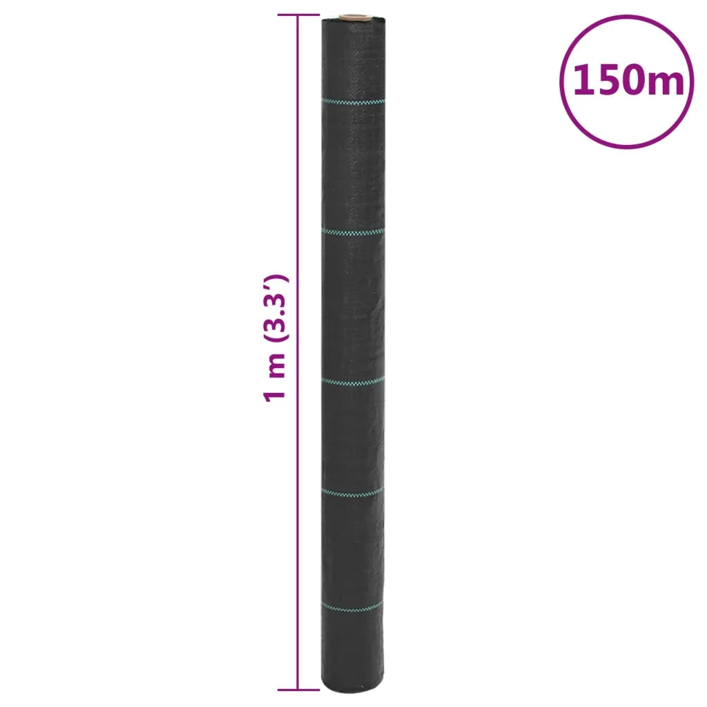 Membrana Antierbacce Nera 1x150 m in PP CFW6541036