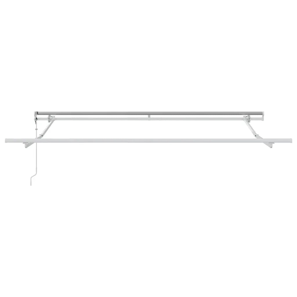 Tenda Sole Retrattile Automatica 300x250 cm Antracite e Bianco