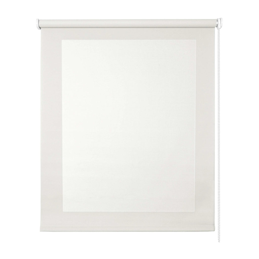 Tenda a Rullo Screen resistente e isolamento termico Bianco 105x250 cm