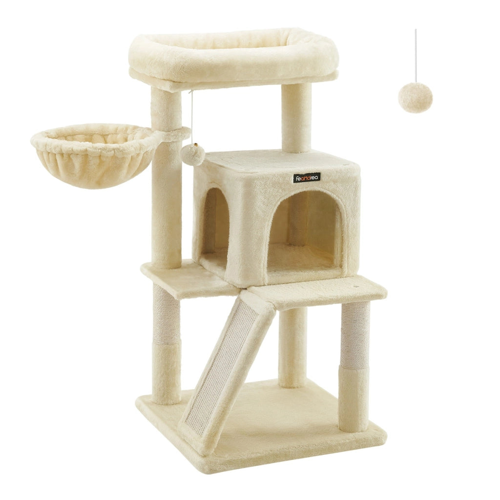 Tira-graffi Multilivello Oskar in Peluche Beige