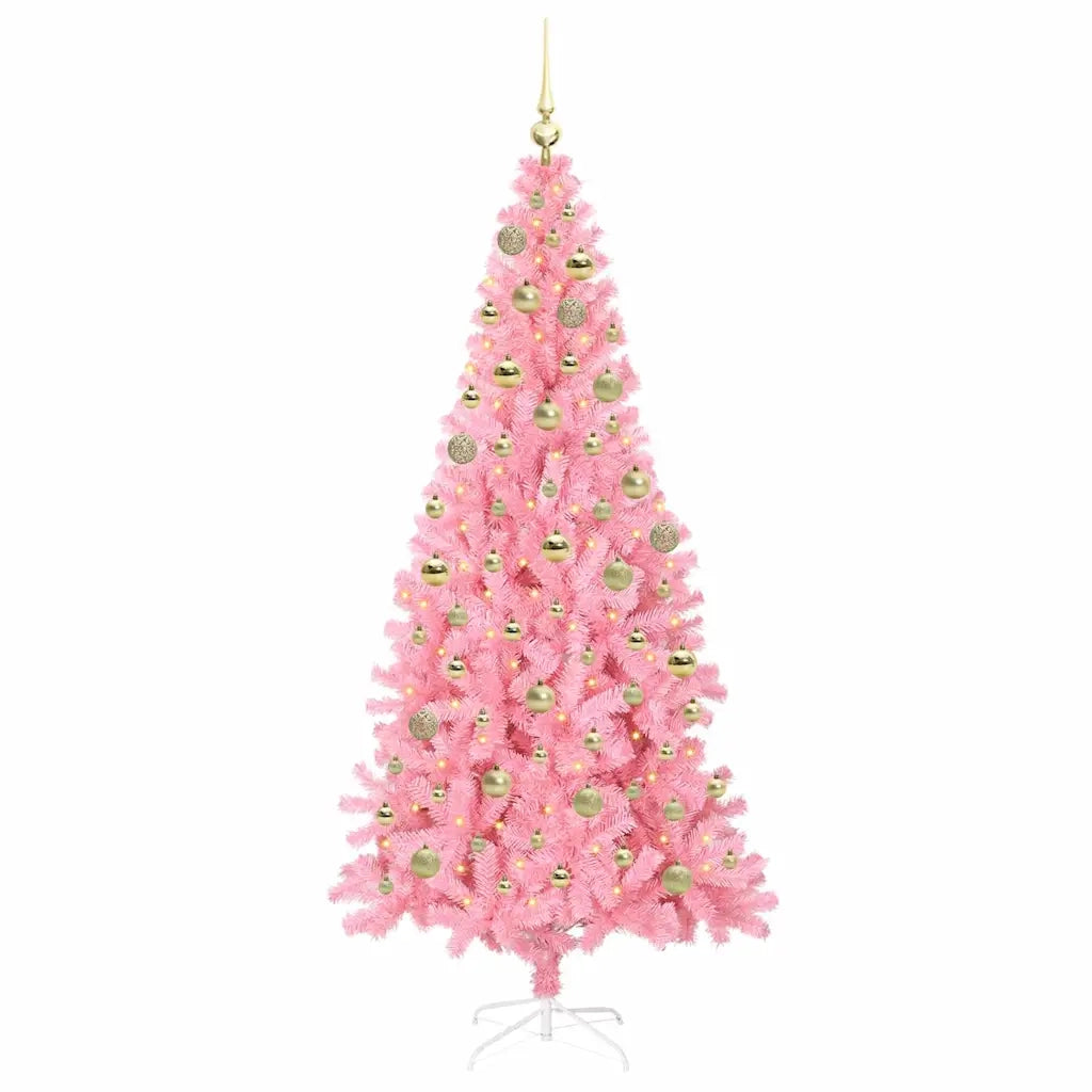 Albero di Natale Rosa 180 cm PVC 3396433