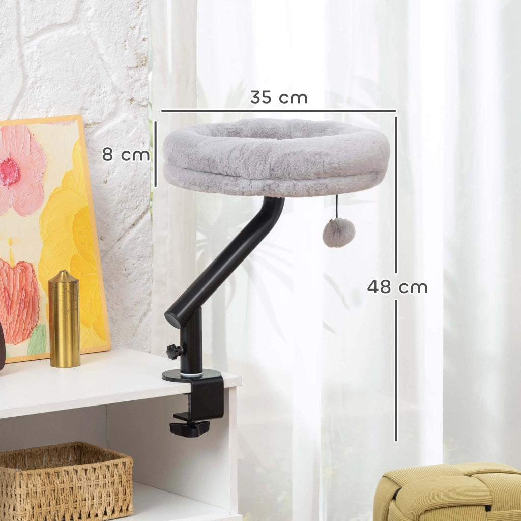 Letto per gatti con scrivania regolabile ¨C Minimal ¨C Grigio